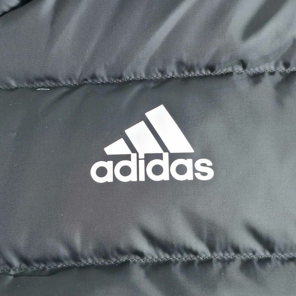 Adidas Essentials Down Filled Polyester Black Jac… - image 3